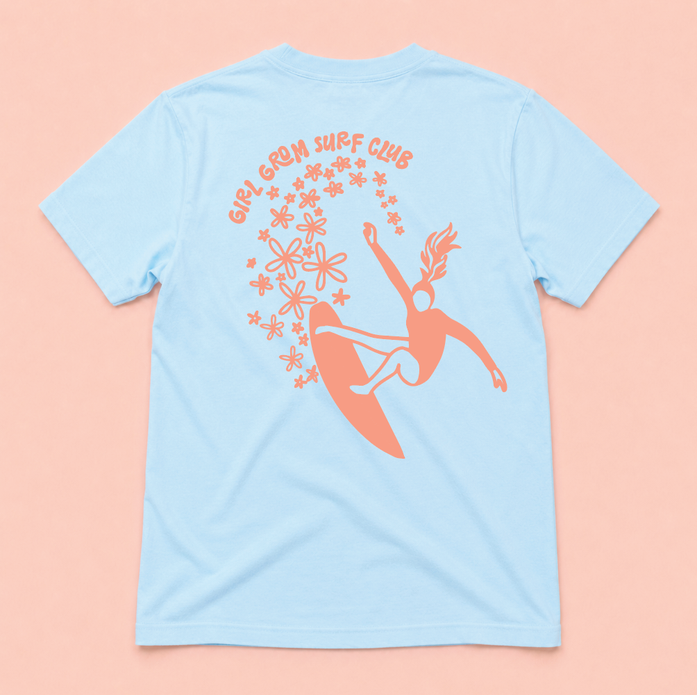 Girl Grom Collab Kids Tee