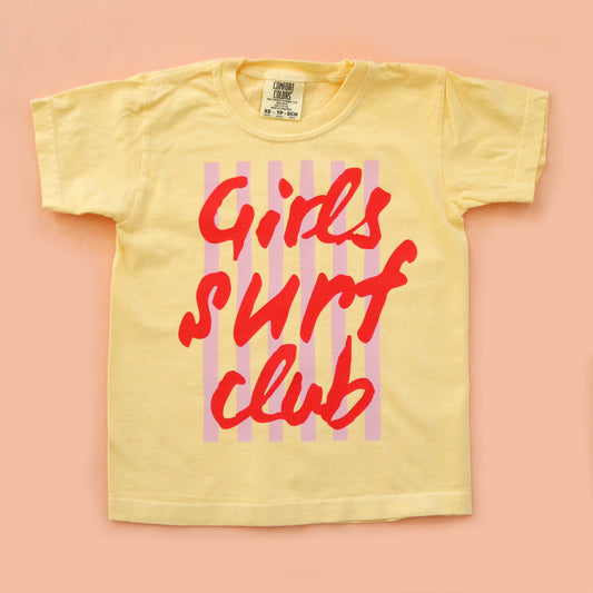 Girls Surf Club Kids Tee