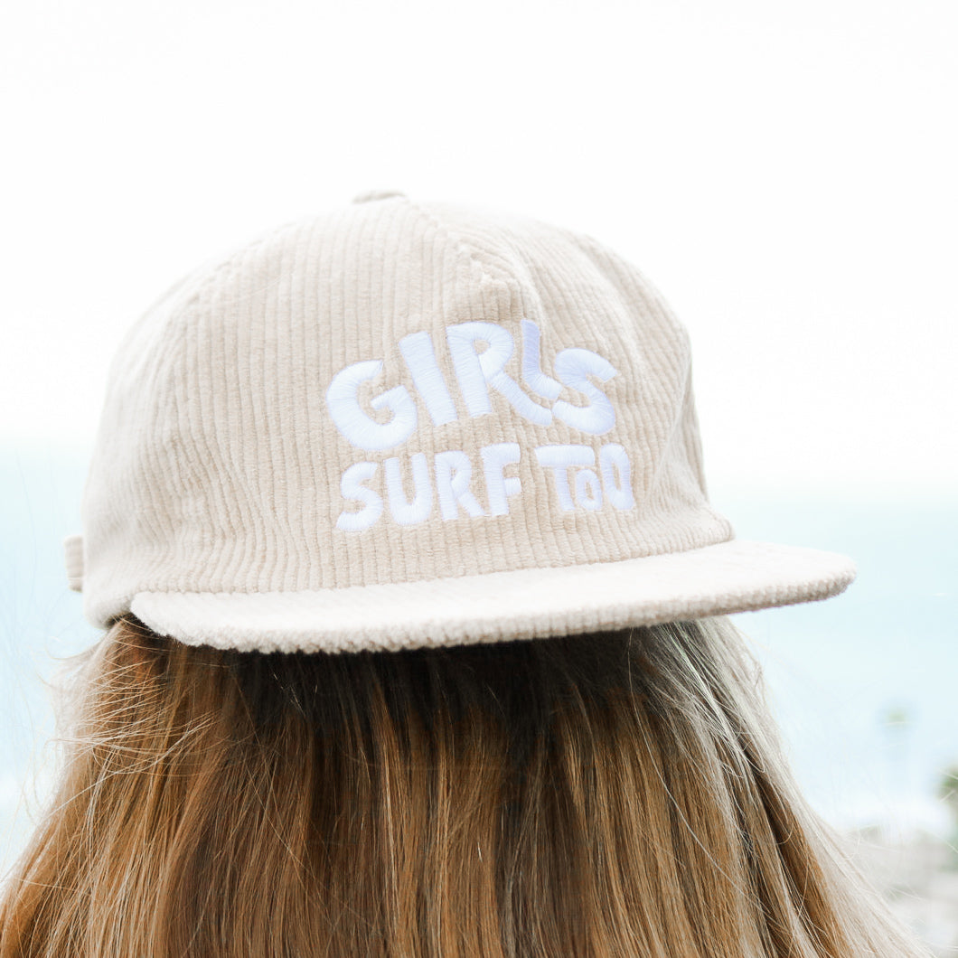 Girls Surf Too Corduroy Hat
