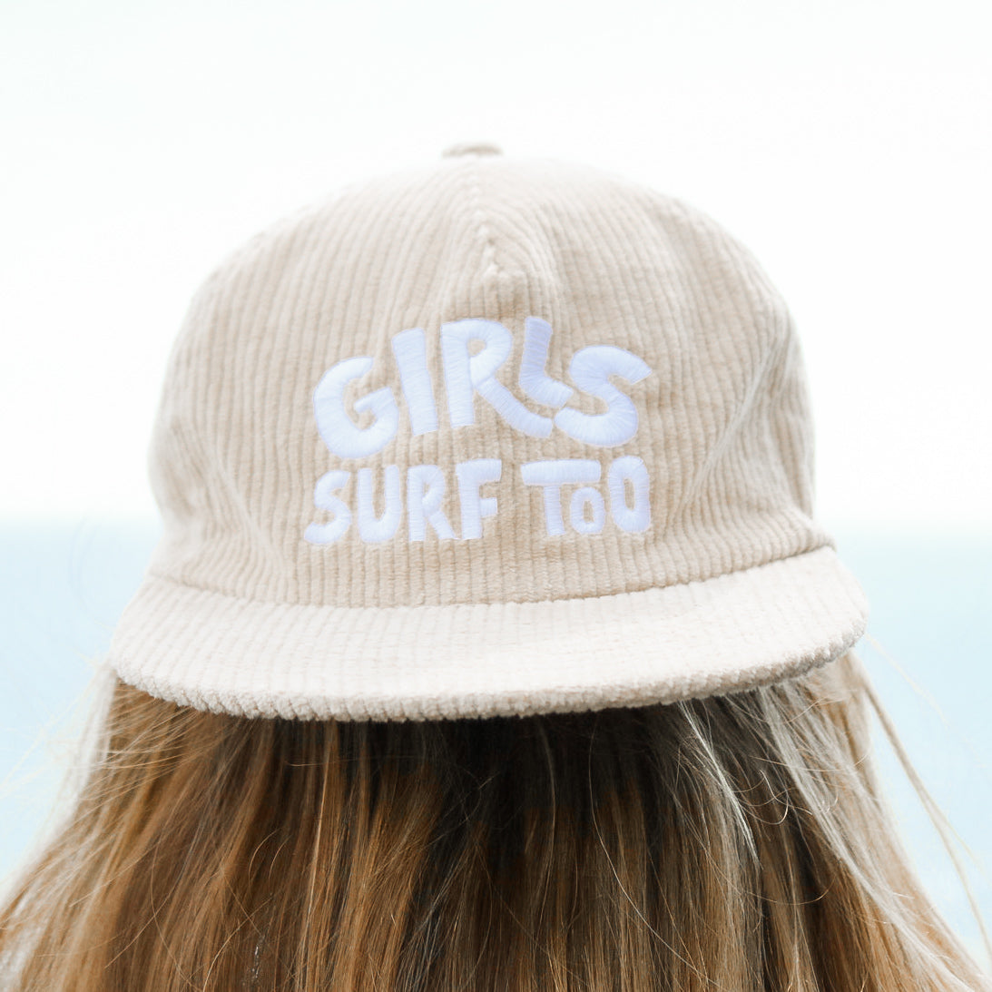 Girls Surf Too Corduroy Hat