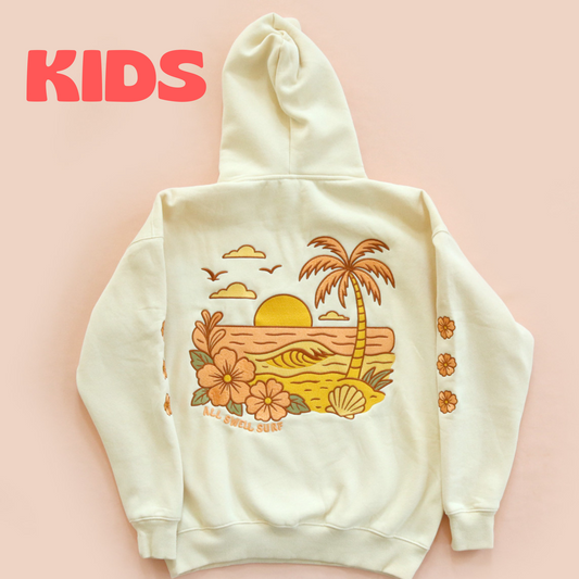 Kids Sunset Embroidered Hoodie