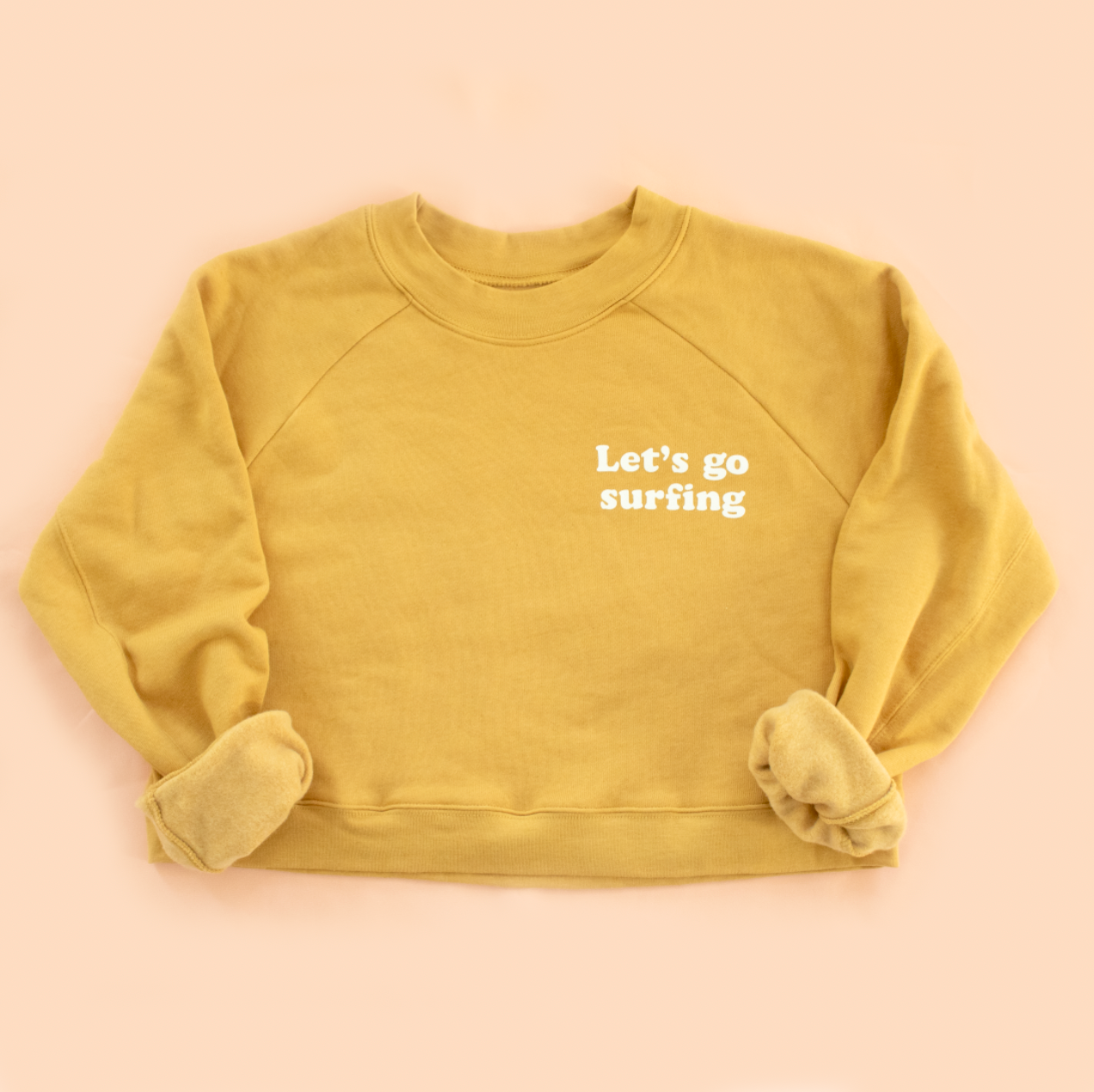 Let's Go Surfing BOXY Sweatshirt