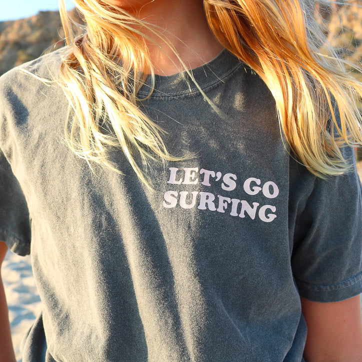 Let's Go Surfing Kids Tee