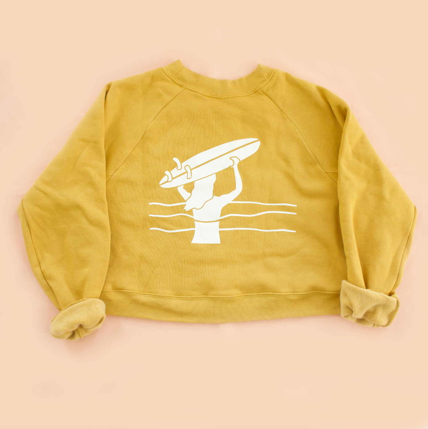 Let's Go Surfing BOXY Sweatshirt