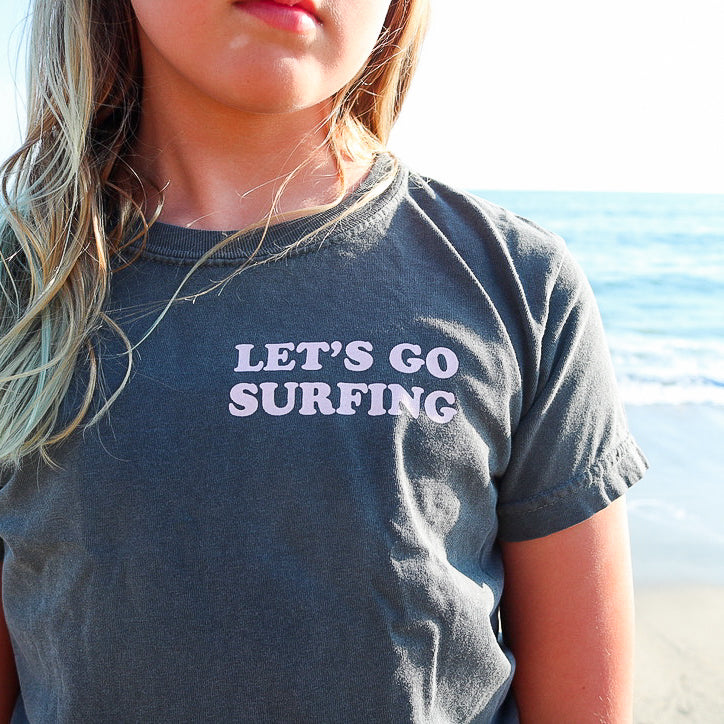 Let's Go Surfing Kids Tee