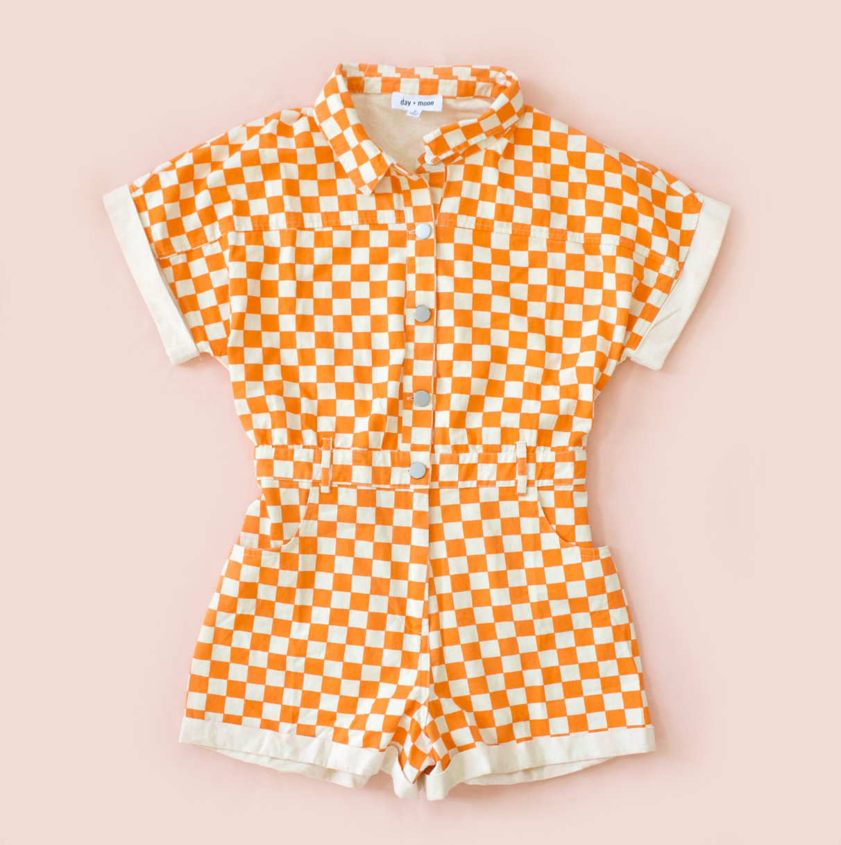 Checkered Romper