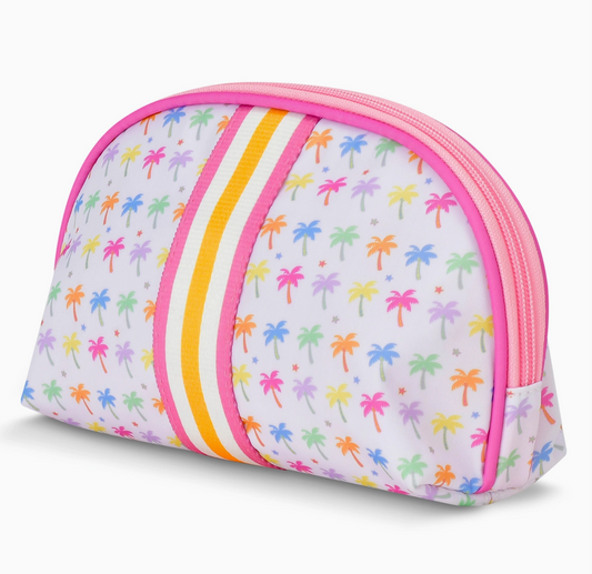 Palm Paradise Oval Cosmetic Bag