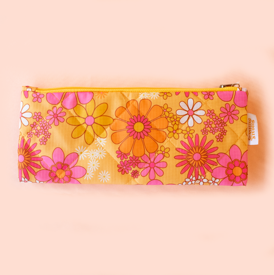 Pencil Pouch - Meadow Flowers