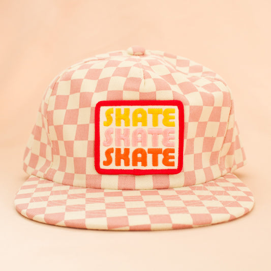 Checkered Skate Hat