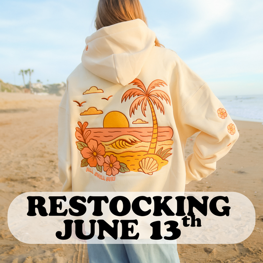 Sunset Embroidered Hoodie