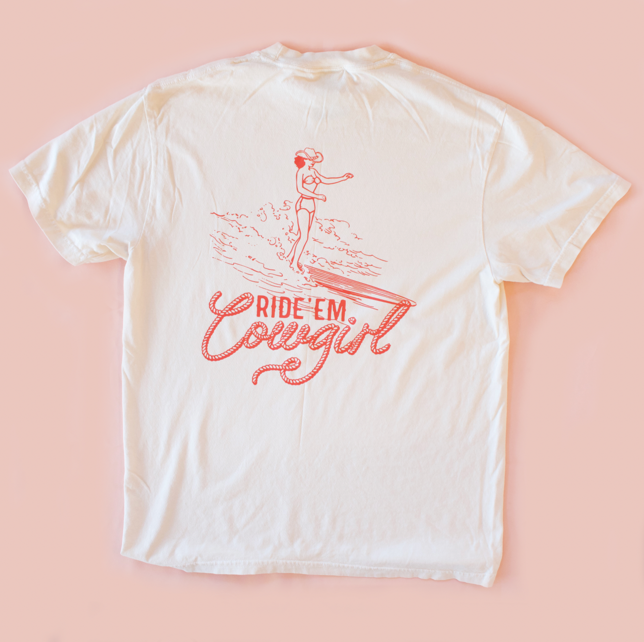 Ride 'Em Cowgirl Surf Tee