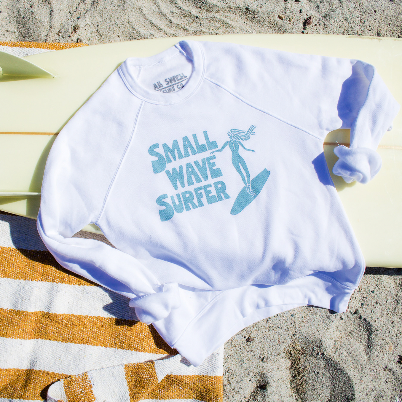 Small Wave Surfer Sweatshirt