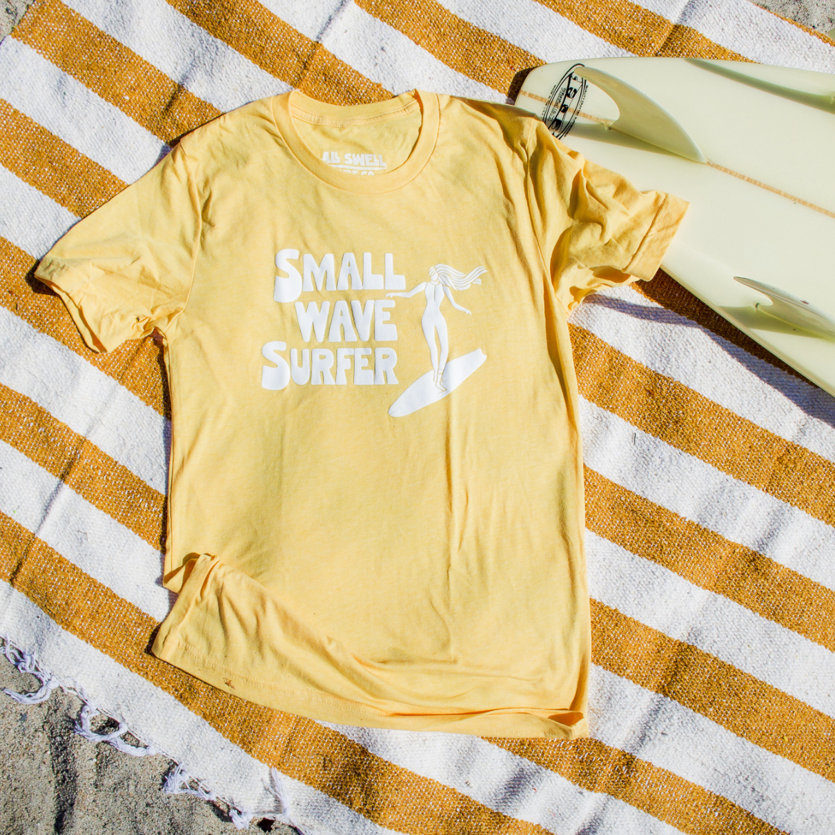 Small Wave Surfer Adult Tee