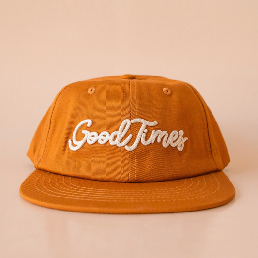 Good Times Flat Brim Hat