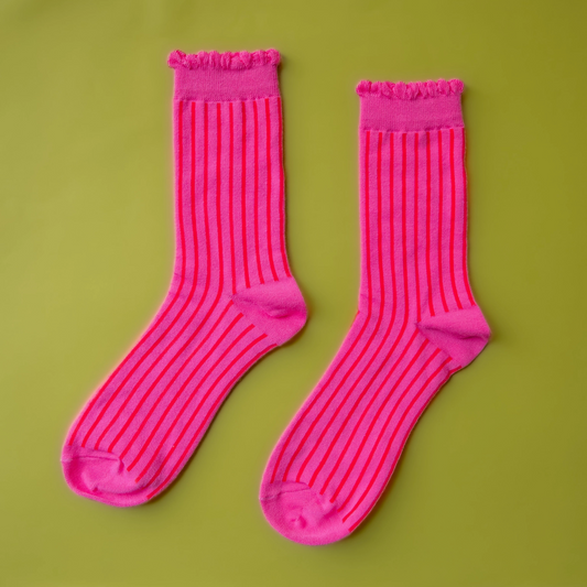 Striped Crew Socks