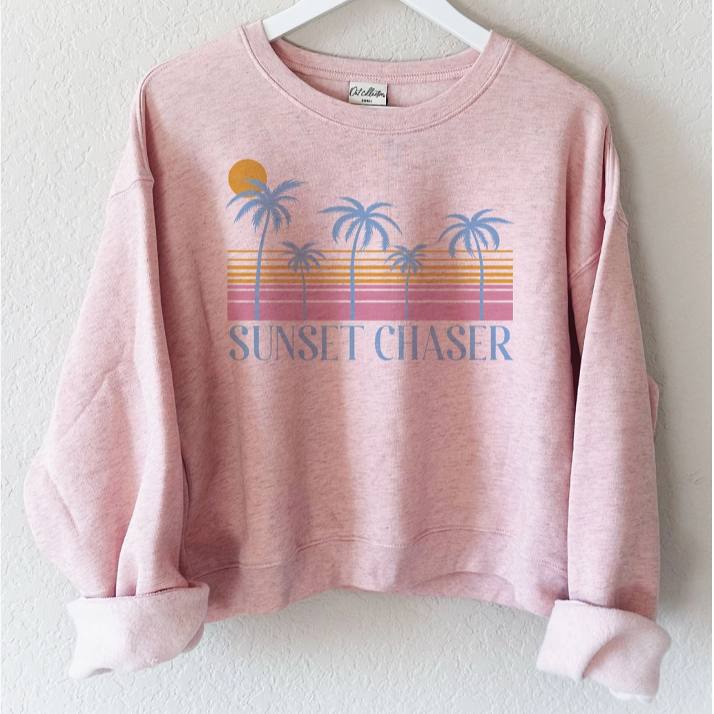 Sunset Chaser Boxy Sweatshirt