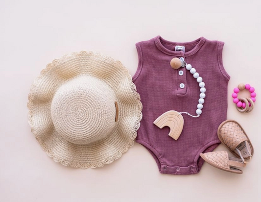 Baby Straw Beach Hat