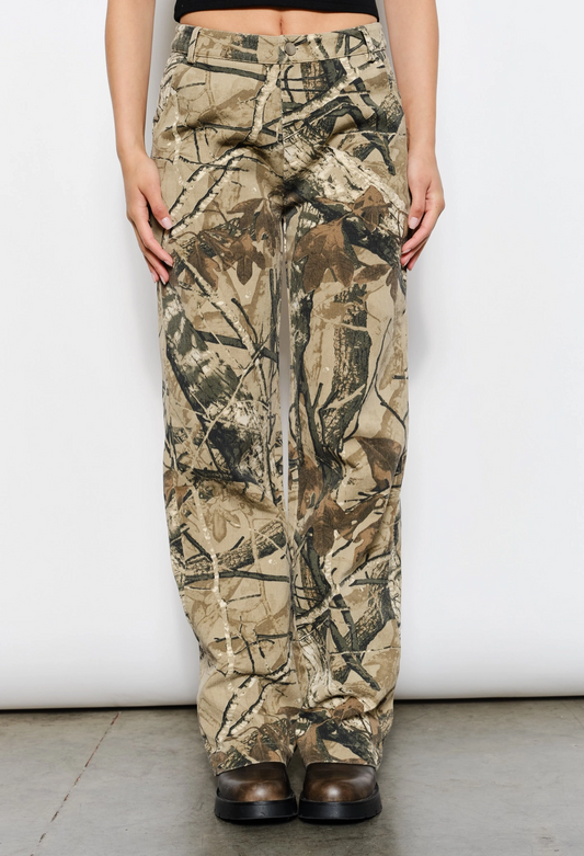 Camo Twill Pants