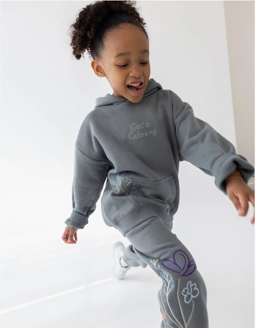God's Still Working Kids Hoodie
