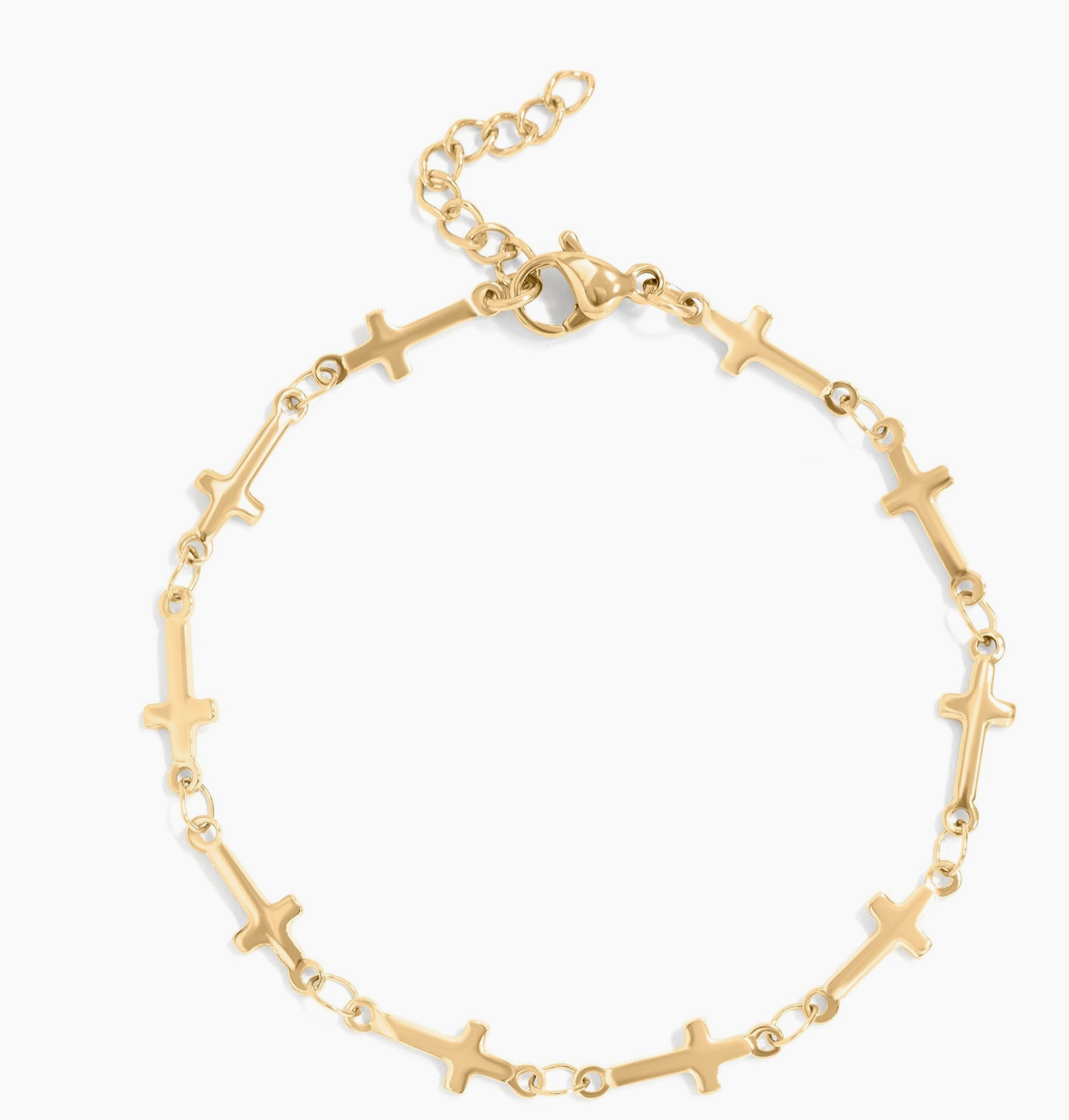 Cross Chain Bracelet