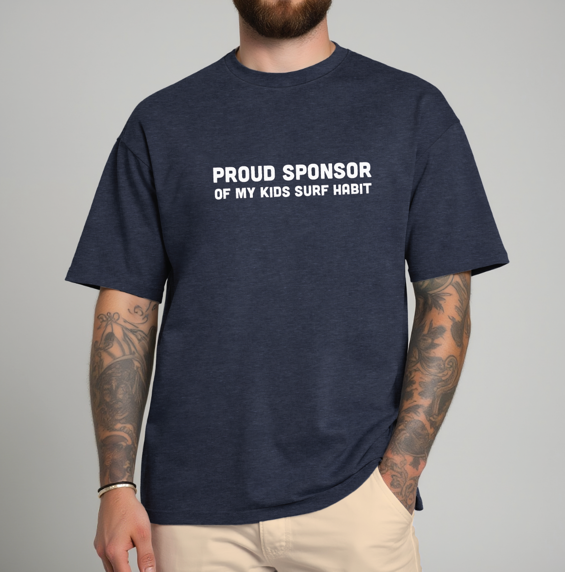 Proud Sponsor of My Kids' Surf Habit Dad Tee