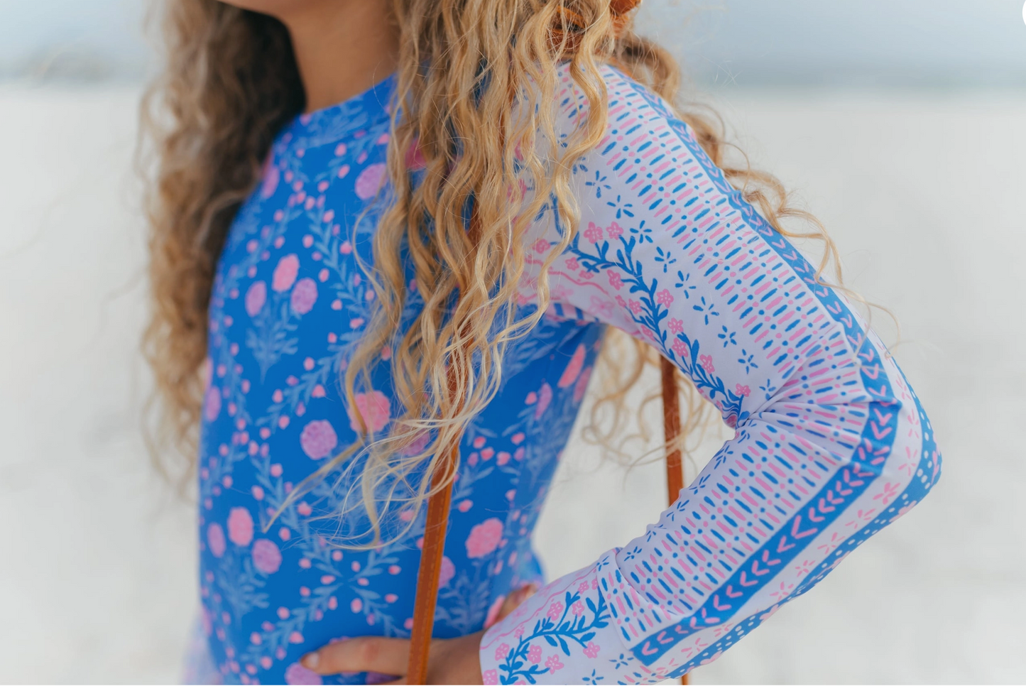 Kids Lainey One Piece Zip Swimsuit