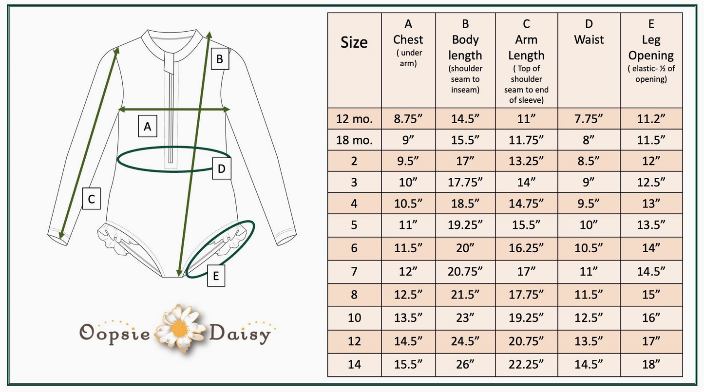 Kids Lainey One Piece Zip Swimsuit