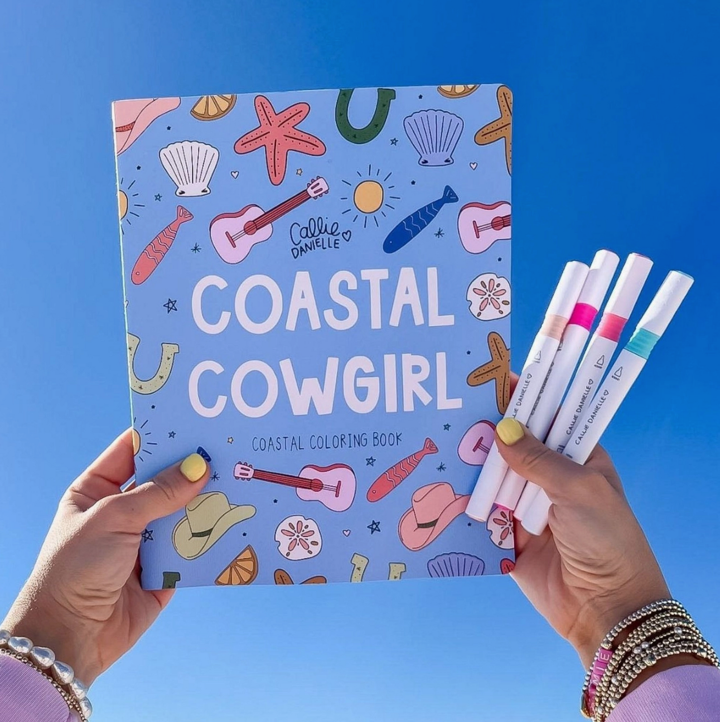 Coastal Cowgirl Coloring Book