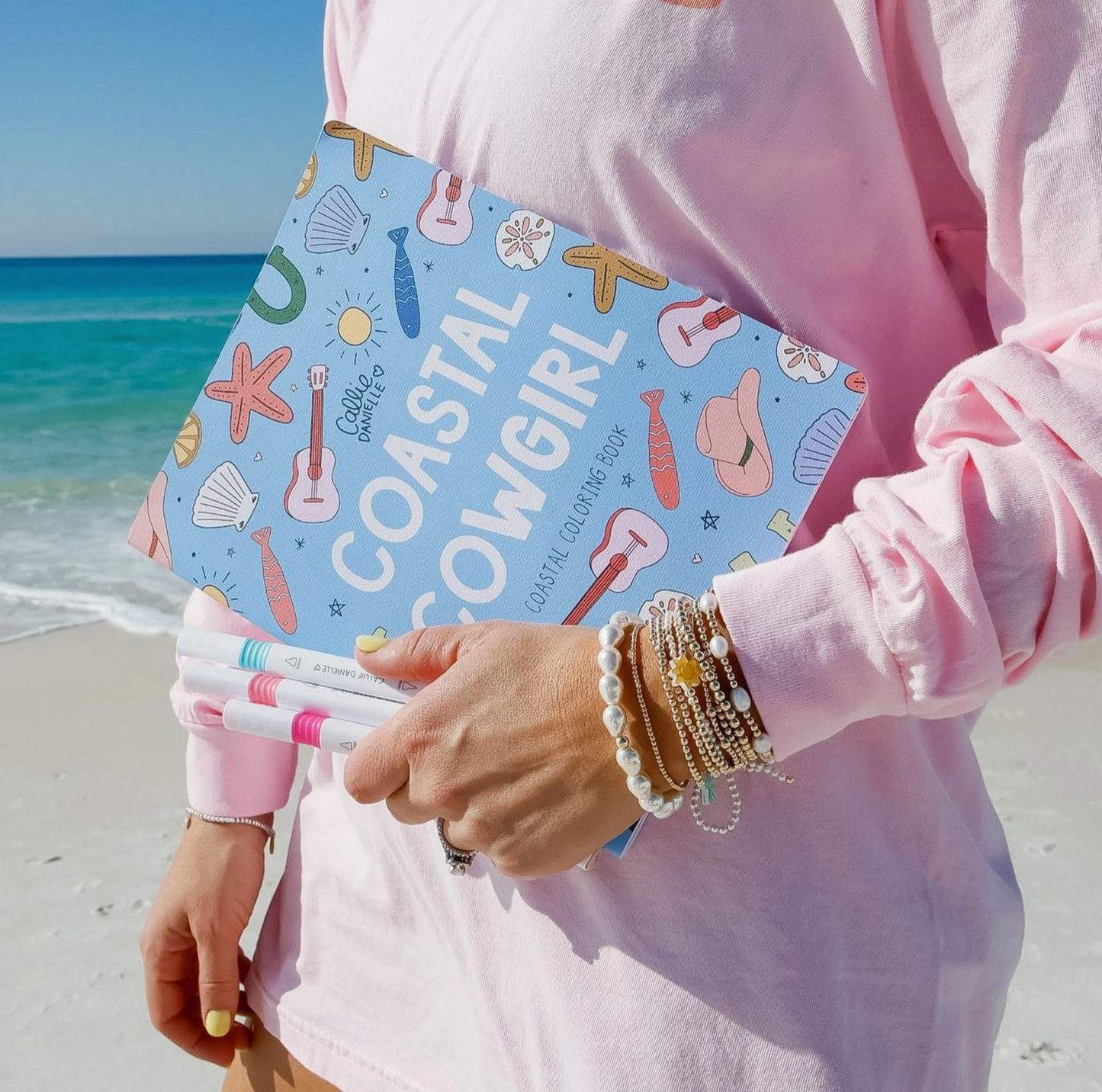 Coastal Cowgirl Coloring Book