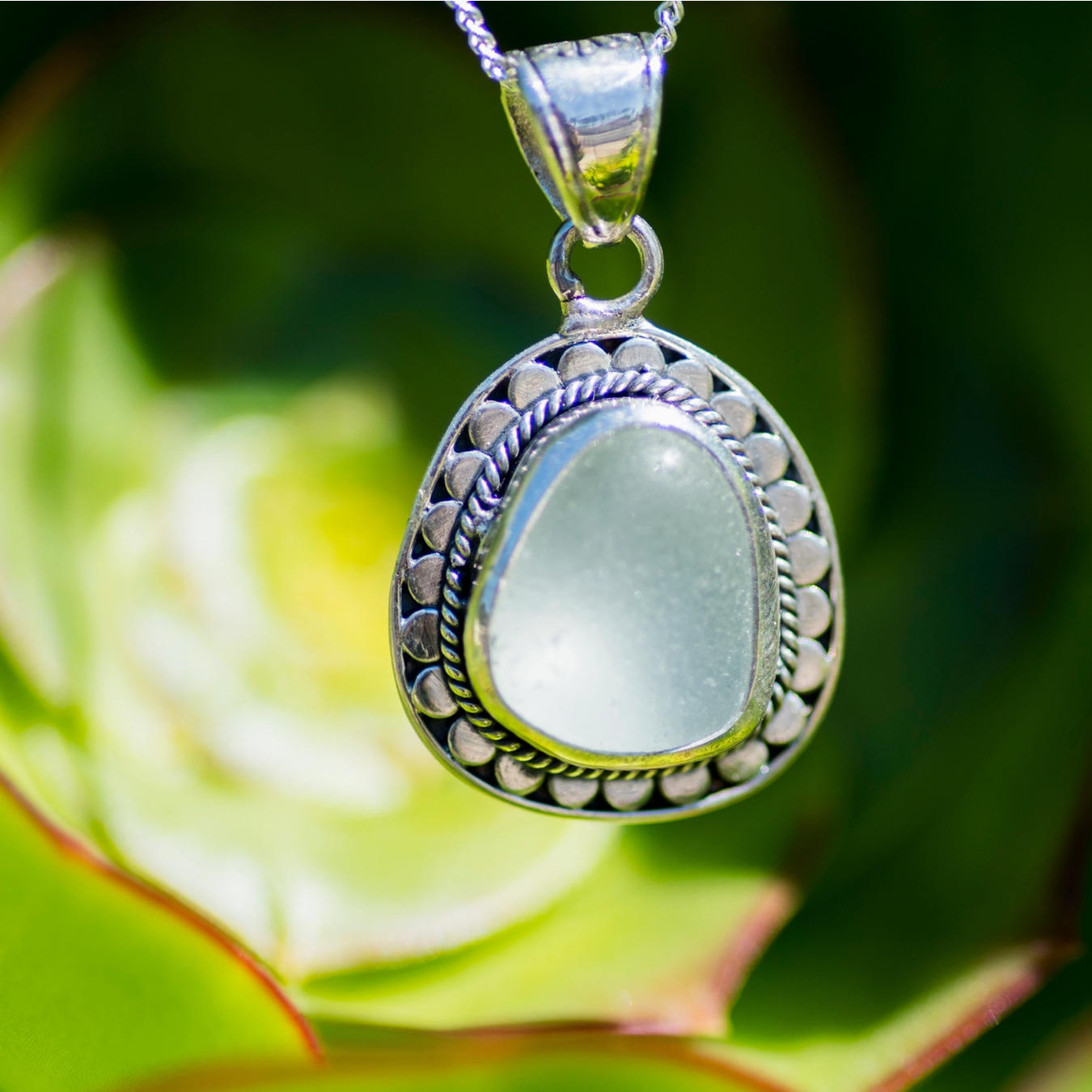 Cayden Sea Glass Necklace