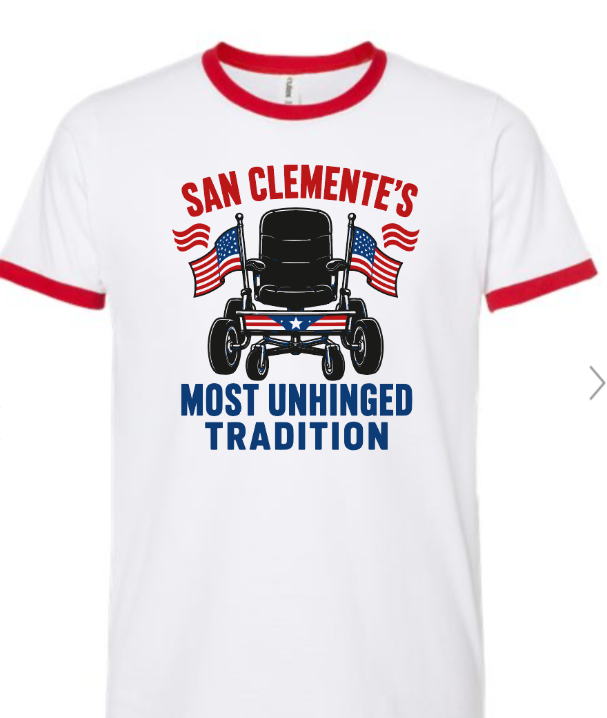 San Clemente's Most Unhinged Tradition Unisex Tee