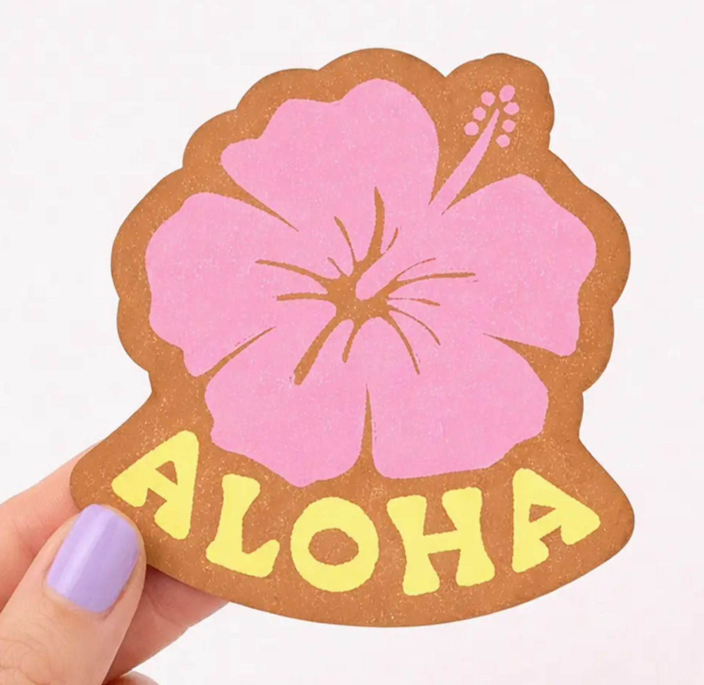 Aloha Hibiscus Sticker