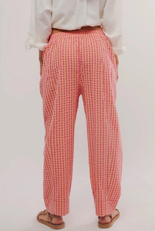 Gingham Check Pants