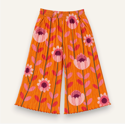 Kids Flower Power Wide Leg Pant