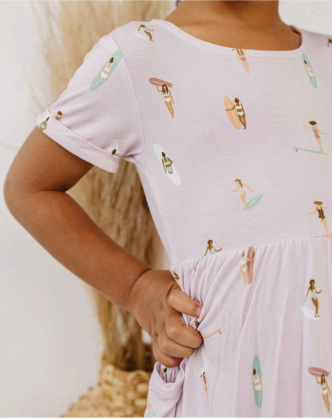 Surfer Girls Pocket Dress