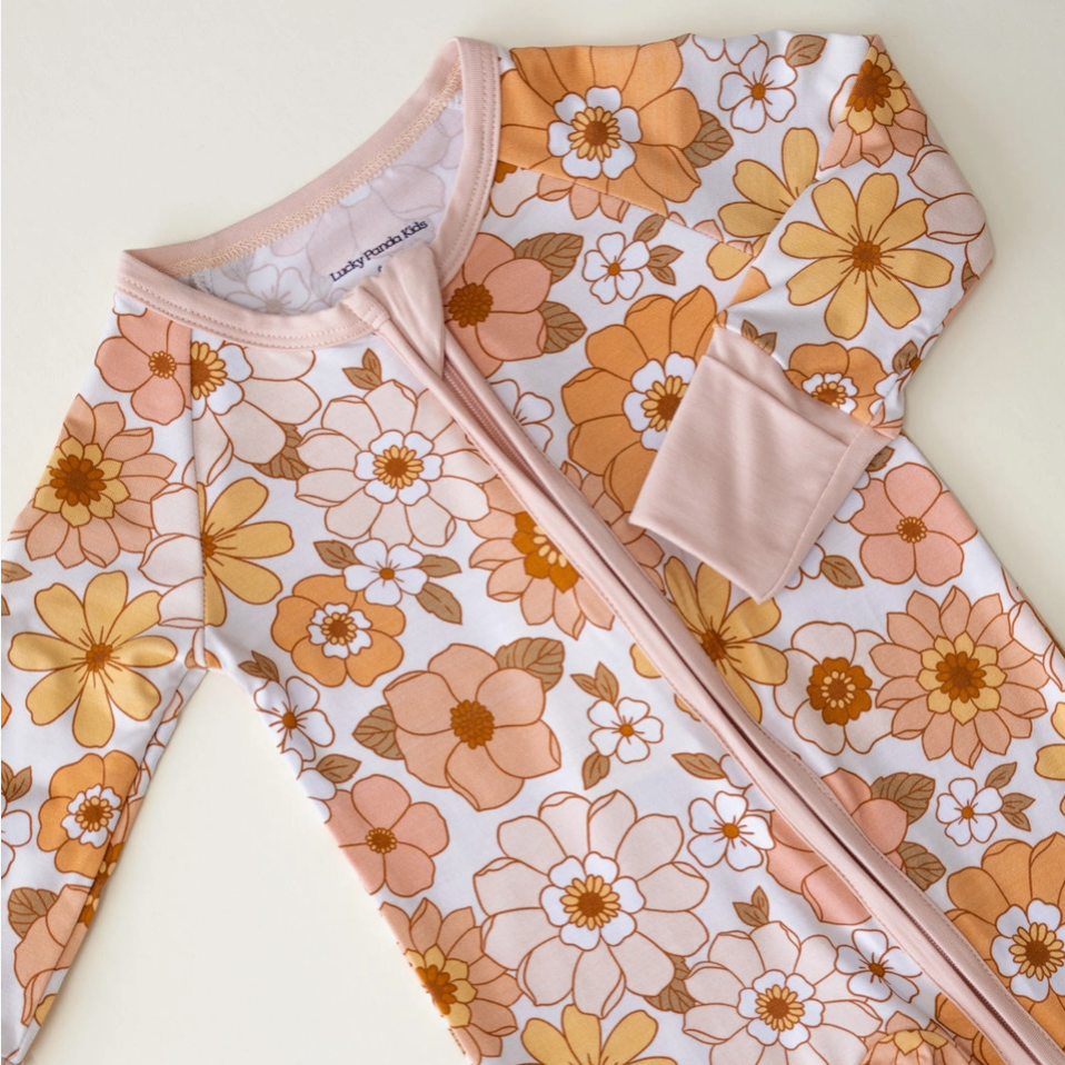 Baby Bamboo Zip Romper