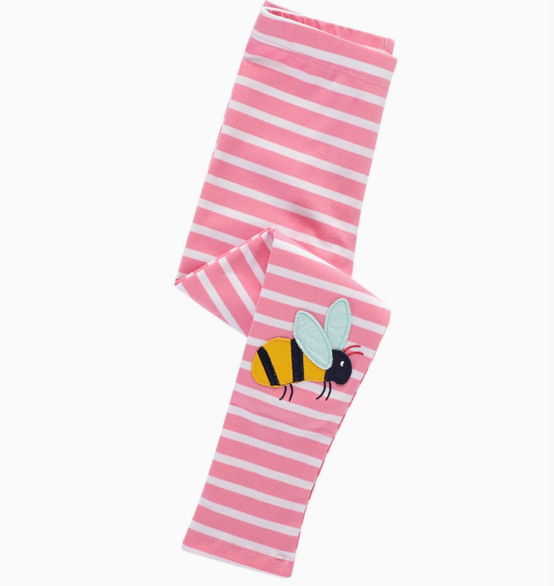Kids Bee & Flower Leggings