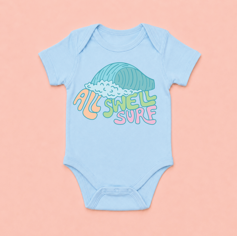 all swell baby onesie