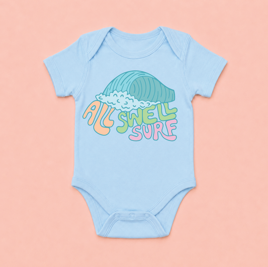 all swell baby onesie
