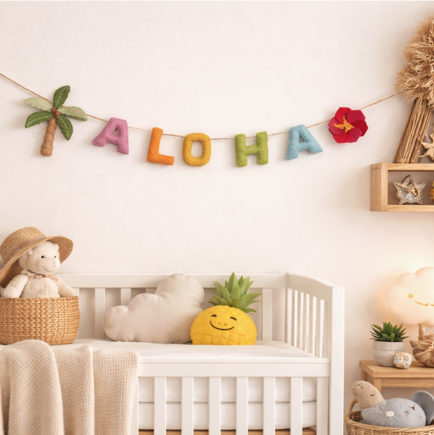 Felt Aloha Garland