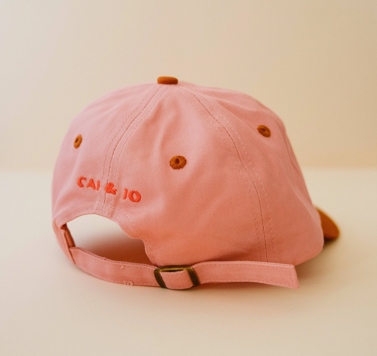 Hibiscus Embroidered Cap