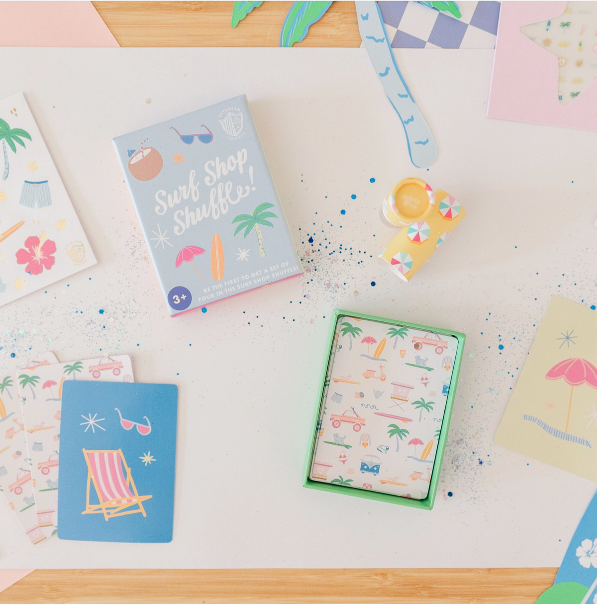 Surf's Up Surf Shop Shuffle Card Game