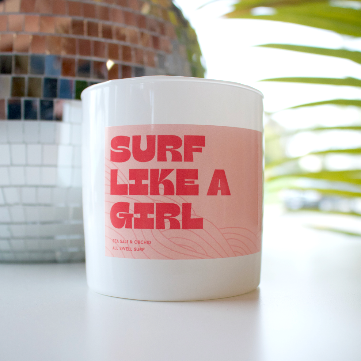 Surf Like A Girl Candle - Sea Salt and Orchid