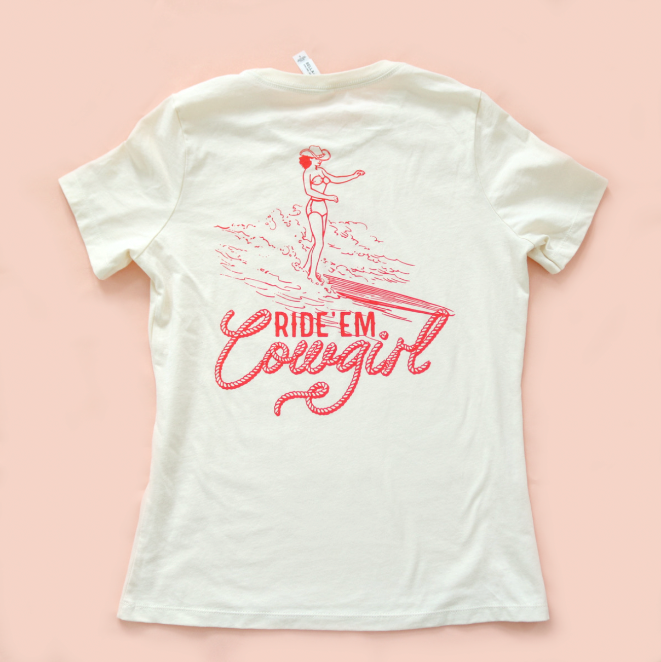 Ride 'Em Cowgirl Surf Tee Women's fit