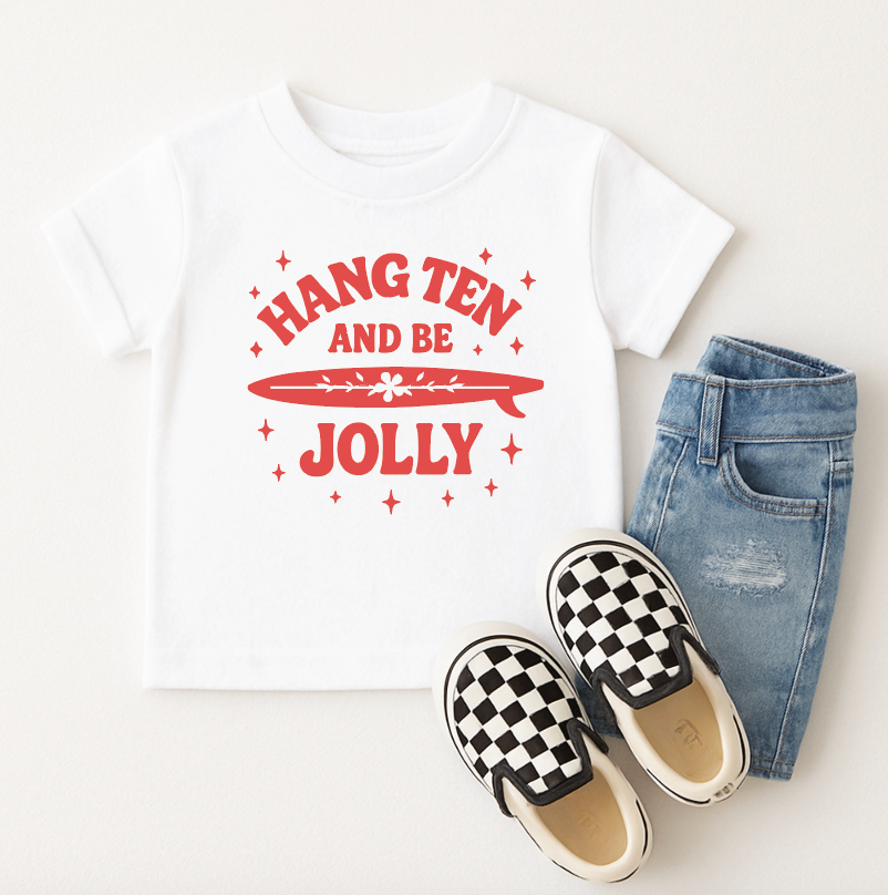 Hang Ten and Be Jolly Toddler Tee