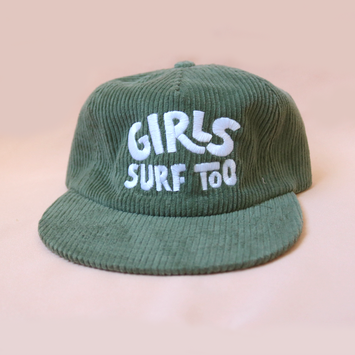 Girls Surf Too Corduroy Hat