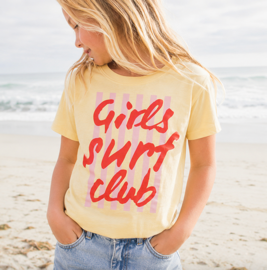 Girls Surf Club Kids Tee
