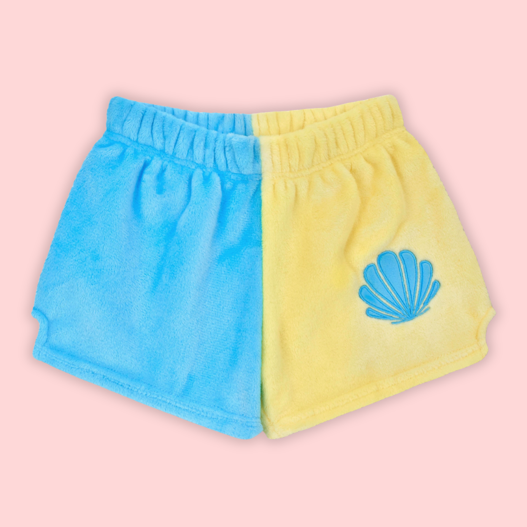 Seashell Color Block Shorts