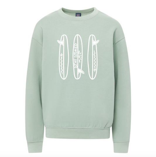 Stay Stoked Kids Sweatshirt