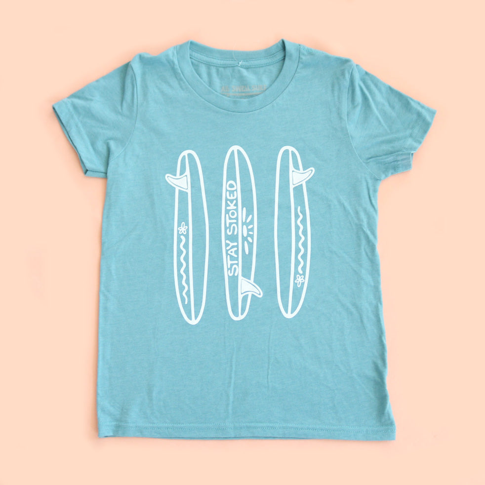 Stay Stoked Kids Tee